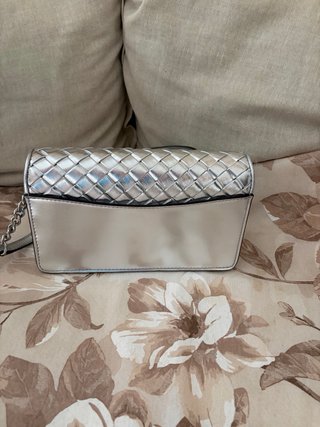 Michael Kors Tracollina Argento Intrecciata