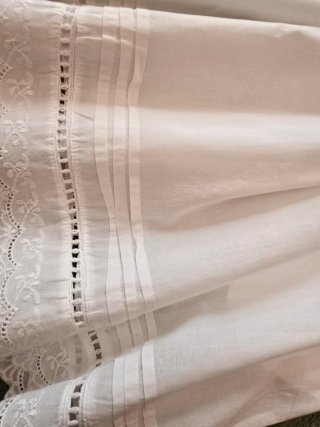Vestido estilo ibicenco blanco