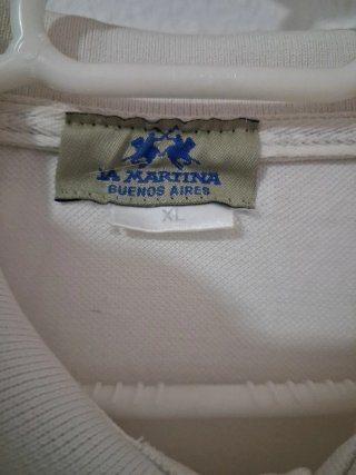 Polo La Martina Blanco