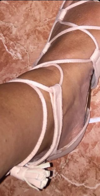 Sandalias Zara Beige