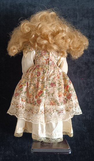 LOTE 3 MUÑECAS DE PORCELANA VINTAGE + ACCESORIOS