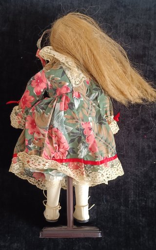 LOTE 3 MUÑECAS DE PORCELANA VINTAGE + ACCESORIOS