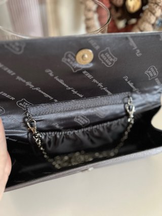 Bolso de fiesta plateado