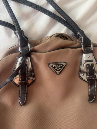 Bolso Prada Vintage Beige y Marrón