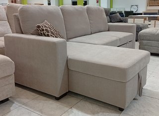 Sofá Cama Luke, con Chaiselong, Cómodo ¡EN OFERTA!