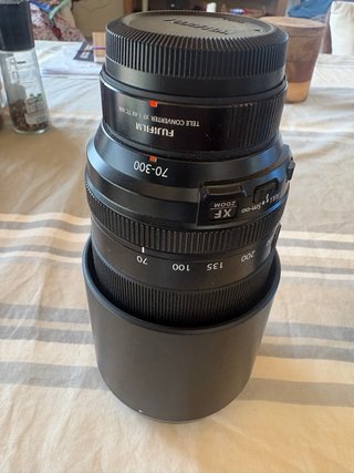 Fujinon XF 70-300mm F4-5.6 R LM OIS WR duplicador!
