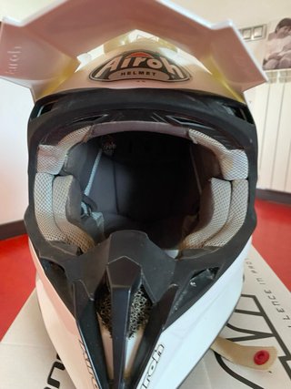 Casco Airoh Terminator 2.1 white gloss