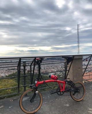 Brompton S6R Racing Red