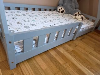 Cama tipi infantil + colchón