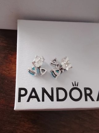 Pendientes Pandora Lazos Azules