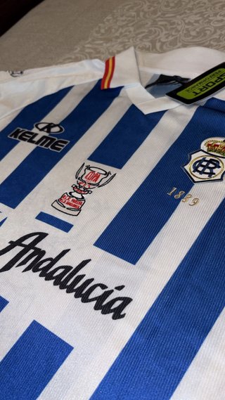 Camiseta Recreativo Huelva Final Copa Rey Kelme