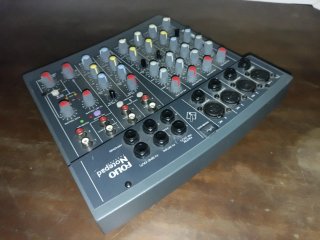 Mixer Spirit Folio Notepad audio musica Soundcraft
