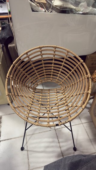 Silla Hostelería Terra Ratán y Metal