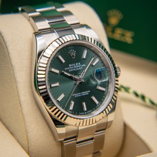 Rolex Datejust 41mm Acero/Oro Blanco
