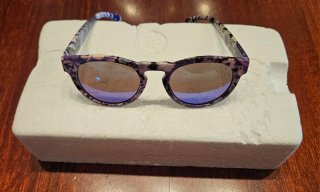 Occhiali da sole donna fantasia viola