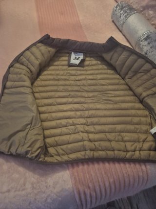 Chaqueta sin mangas unisex gris Talla M