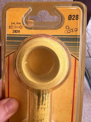 Supporti per tende Mobois dorati