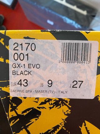 Botas Enduro/Cross Gaerne GX-1 EVO Black Talla 43