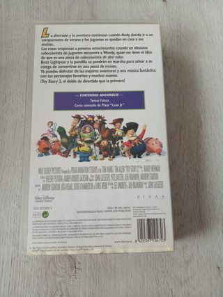 Películas Toy Story 1 y 2 DVD (Español)