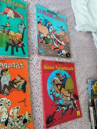 Lote 8 Cuentos Walt Disney Años 70 edición cucaña