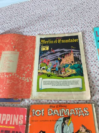Lote 8 Cuentos Walt Disney Años 70 edición cucaña
