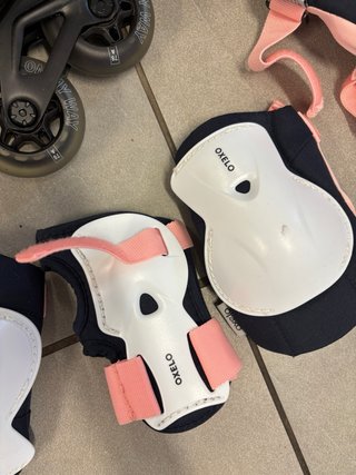Patines niña Talla 35-38 + Bolsa Rosa