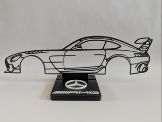 Maqueta 3D Mercedes-Benz AMG GT Black Series en 3D