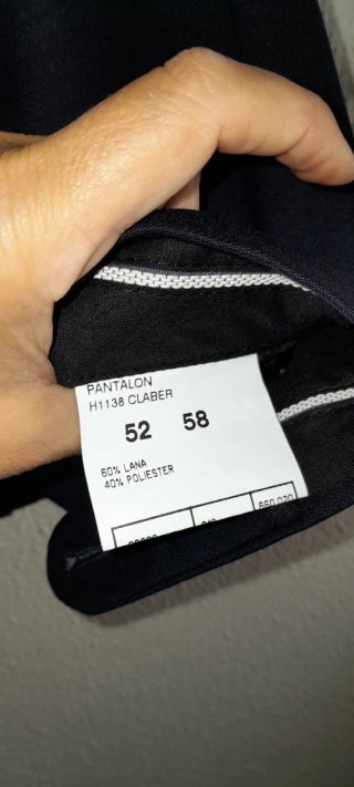 Traje chaqueta chaleco azul marino de sastre