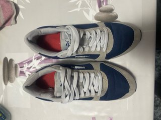 Zapatillas Puma Azul y Gris