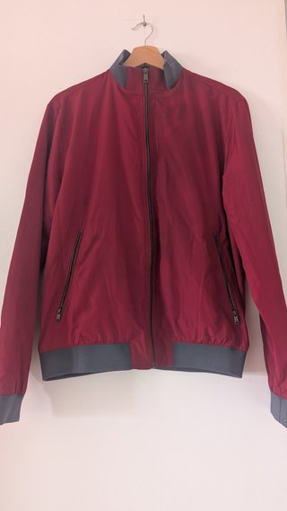 Chaqueta Zara Roja Hombre
