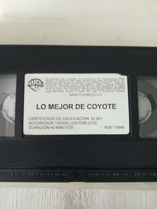 VHS Espectáculo Bugs Bunny
