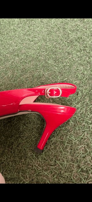 Tacones rojos de fiesta