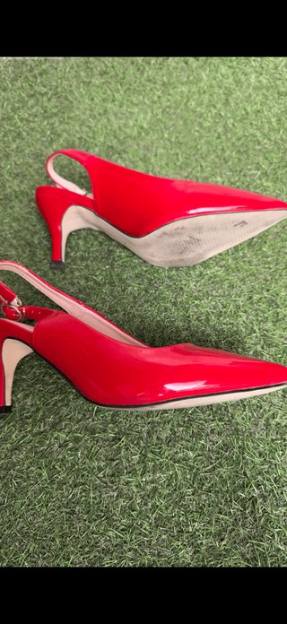 Tacones rojos de fiesta
