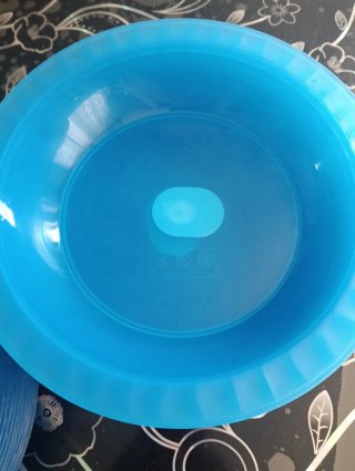 Set piatti plastica picnic blu Giostyle