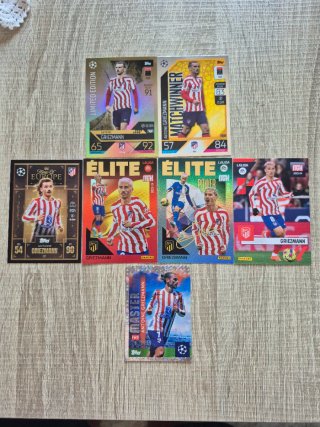 Lote Cartas Fútbol Antoine Griezmann