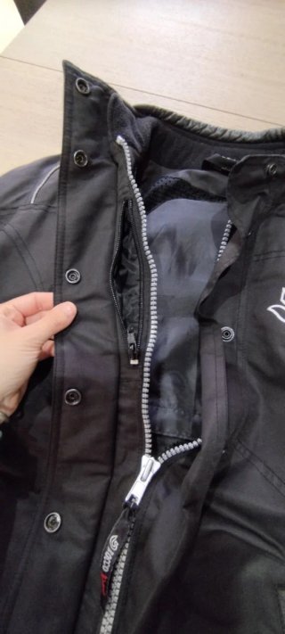 Chaqueta de moto mujer Roccoline. Talla L