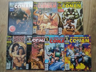 Lote de comics Espada salvaje de Conan