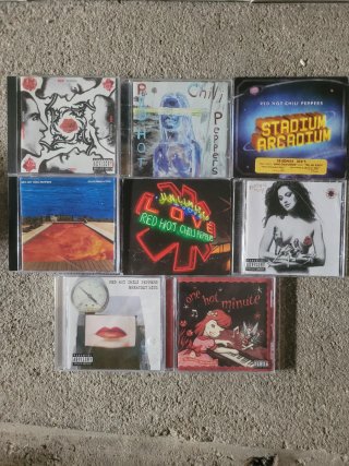Red Hot Chili Peppers 8 CDs - Coleção Rock