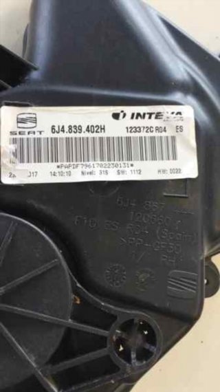Elevalunas trasero derecho seat ibiza (6p1)