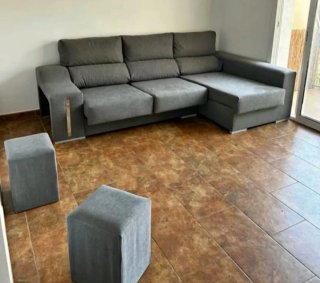 ‼️OFERTA SOFA NUEVO BEIGE GRIS SOFÁ DE FABRICA‼️