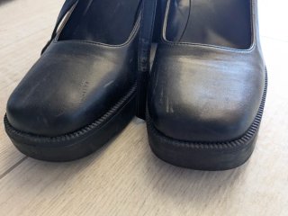 Scarpe nere tacco alto