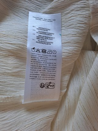 Camisa Scalpers Blanca Talla M Nueva