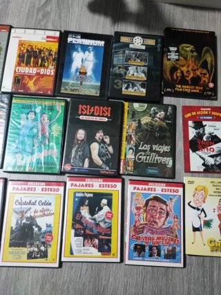 Lote Películas DVD Acción, Comedia, Suspense