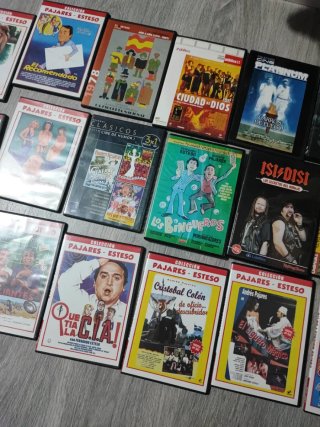 Lote Películas DVD Acción, Comedia, Suspense