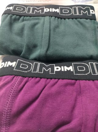 Pack 2 slips DIM algodón 90% Talla XL