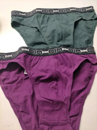 Pack 2 slips DIM algodón 90% Talla XL
