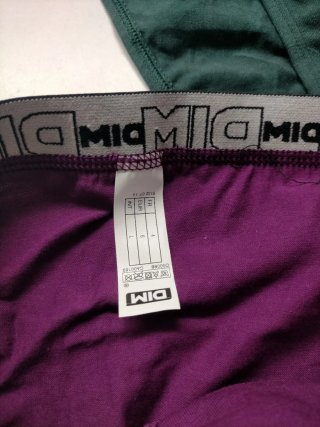 Pack 2 slips DIM algodón 90% Talla XL