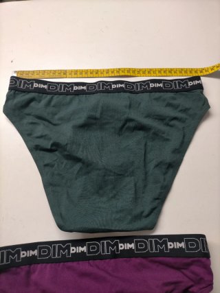Pack 2 slips DIM algodón 90% Talla XL