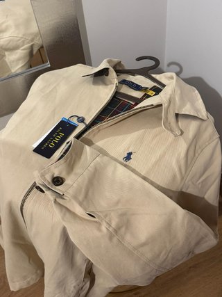 Casaco Polo Ralph Lauren Bege Tamanho L