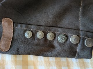 Chaqueta Armani Jeans Talla L Marrón